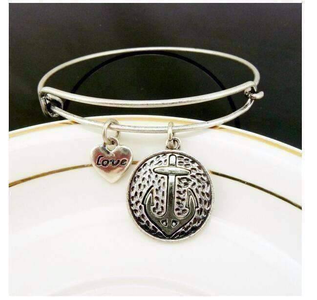 Feshionn IOBI bracelets Silver CLEARANCE - Sail Away Adjustable Bangle Bracelet - 4 Colors