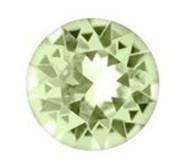 Feshionn IOBI Charms Fresh Lime / 1 Floating Accent Crystals for Story of My Life Charm Lockets 5mm - 12 Colors to Choose!!