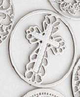 Feshionn IOBI Charms Round Cut Out Plate for Round Charm Locket Necklaces ~Choose Your Theme!