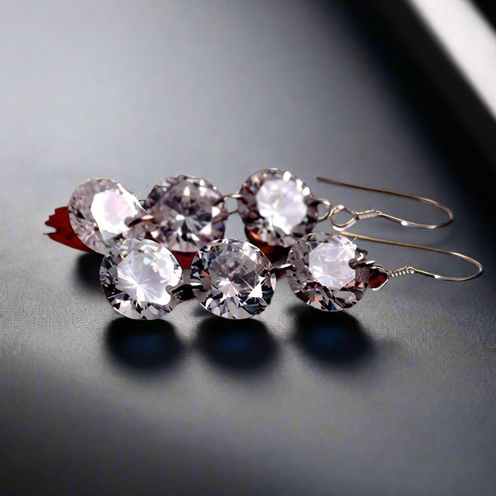 Feshionn IOBI Earrings Trio Naked IOBI Crystals Earrings