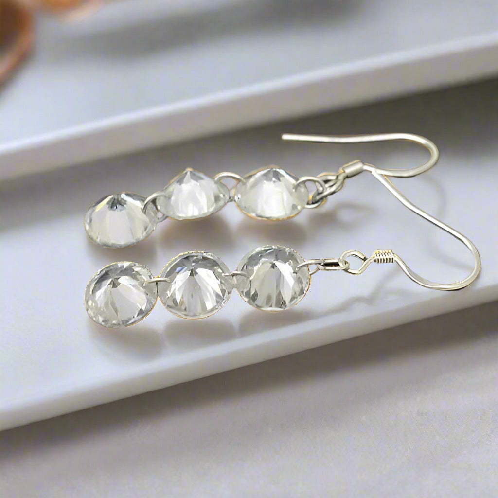Feshionn IOBI Earrings Trio Naked IOBI Crystals Earrings