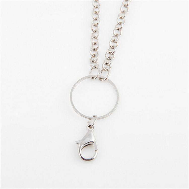 Feshionn IOBI Necklaces My Favorite Things Round Magnetic Charm Locket with Round Chain Necklace