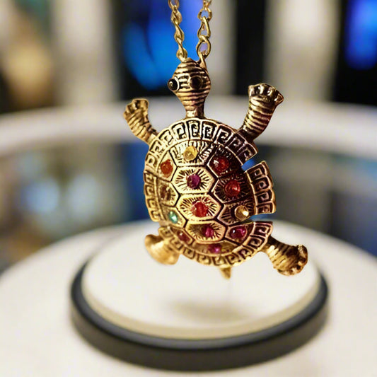 Feshionn IOBI Necklaces Retro Turtle Necklace