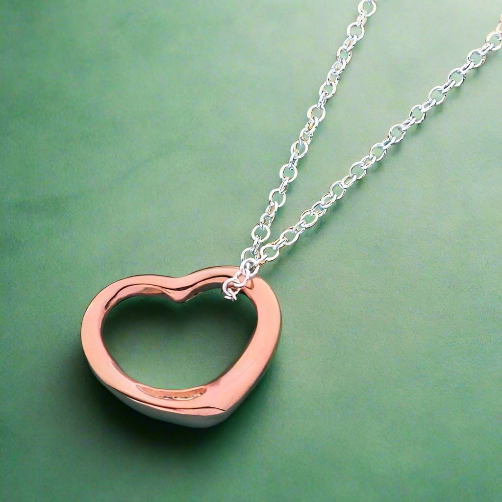 Feshionn IOBI Necklaces Rose Gold Sweet Heart Necklace - Choose your color
