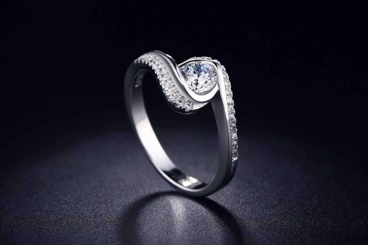 Feshionn IOBI Rings ON SALE - "Soul Expression" 1.2 CT Round Simulated Diamond Ring