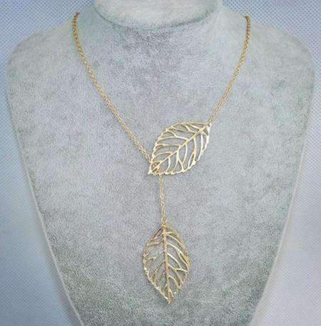 Feshionn IOBI Sets Seasons of Beauty Leaf Cut Out Necklace or Earrings