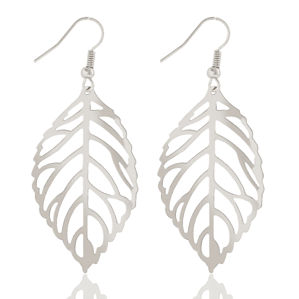 Feshionn IOBI Sets Seasons of Beauty Leaf Cut Out Necklace or Earrings