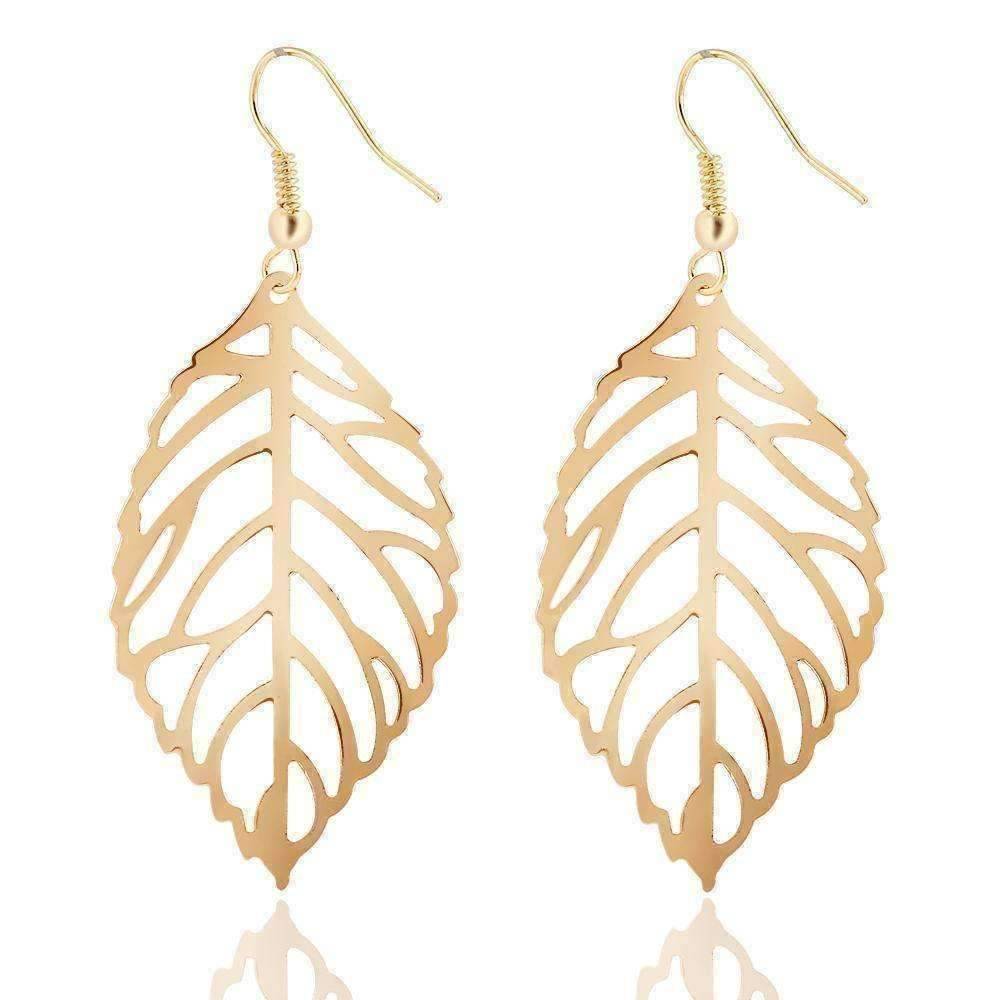 Feshionn IOBI Sets Seasons of Beauty Leaf Cut Out Necklace or Earrings
