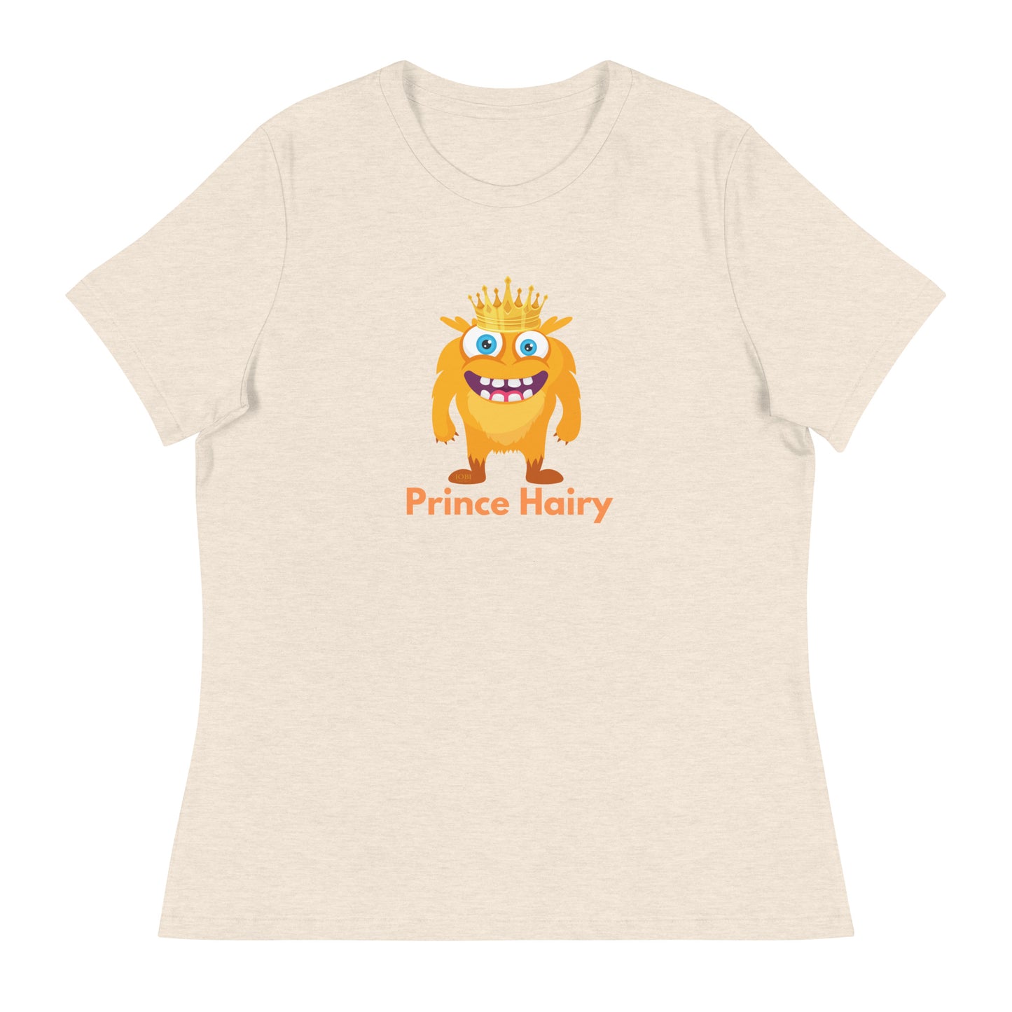 Women's Relaxed Soft & Smooth Premium Quality T-Shirt Prince Harry Design by IOBI Original Apparel