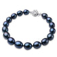 Exotic Black Tahitian Freshwater Pearl Bracelet – Elegant Jewelry for Women