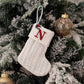 Letters Embroidery Christmas Hanging Socks Ornametns