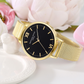 Most Luxurious Black and Mesh Band Watch Unisex