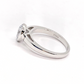 Coco 1.25CT Round Bezel Set OB Simulated Diamond Solitaire Sterling Silver Ring for Women Bridal Engagement Wedding Anniversary Gift