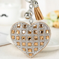 Keys To The Kingdom Heart Purse Charm Keychain