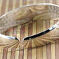 Diagonal Etched Lines Bangle Bracelet for Women