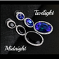 Evening Elegance Triple Crystal Drop Earrings for Women - Two Colors To Choose by Feshionn OB