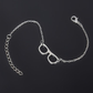 Symbolic Silver Bracelets Love, Bird, Lips, Heart, Horse, Wing, Owl - Choose Your Style Unisex