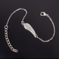 Symbolic Silver Bracelets Love, Bird, Lips, Heart, Horse, Wing, Owl - Choose Your Style Unisex