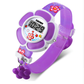 Flower Girl Digital Watch in Pink or Purple - Kids Watch