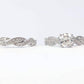 Francesca 1CT Round Twisted Pavé Band OB Simulated Diamond on Solid Sterling Silver Stunning Wedding Ring Set for Women Bridal