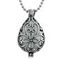 Glow in The Dark Filigree Locket Necklace