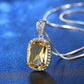 Golden Glow Austrian Crystal Halo Gold Plated Necklace