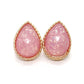 Pearlescence Pear Stud Earrings