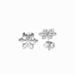 Snowflake Stainless Steel Studs