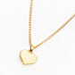 Enamel Petite Heart Gold plated Necklace