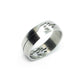 Branch Of Flower Cut Out Stainless Steel Ring