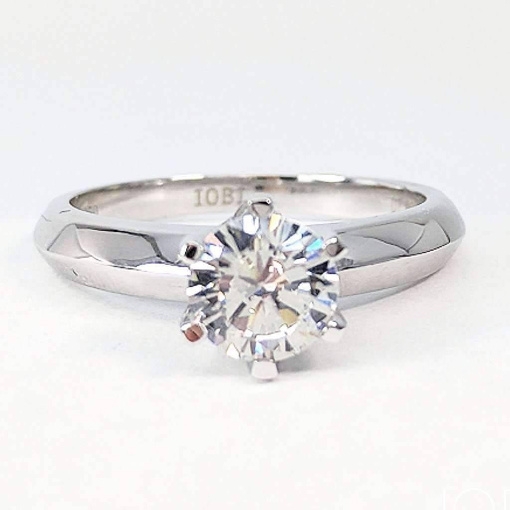Juliette 1CT Round Cut OB Simulated Diamond Solitaire Ring – Bridal, Engagement, Wedding, Anniversary Gift for Women