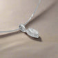 Loralei .5CT Marquise Cut Halo OB Simulated Diamond Solitaire Pendant for Women Bridal Engagement Wedding Anniversary Gift