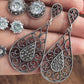 Milgrain Tear Drop Earrings