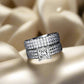 Odette 1.50CT Princess Cut Pavé Wedding Band Set OB Simulated Diamond Rings for Women Bridal Wedding Engagement