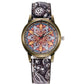 Paisley Print Ladies Wrist Watch for Women or Men