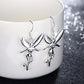 Pixie Dust Silver Fairy Earrings for Women