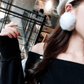 Ear Puffs Fuzzy Pom-Pom Stud Earrings