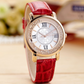 Free Falling Crystal Bezel Wrist Watch