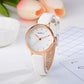 Rose Etched Ladies Wrist Watch