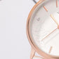 Rose Etched Ladies Wrist Watch