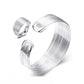 Silky Threads Sterling Silver Adjustable Ring and Matching Cuff Bracelet Set for Woman