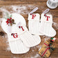 Letters Embroidery Christmas Hanging Socks Ornametns