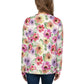 Women Sweatshirt Premium Quality Your Favorite All Over Print Hand-Sewn Poppy Bloom Flowers Design by IOBI Original Apparel
