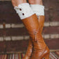 Feshionn IOBI Apparel Lacey Leg Warmer Boot Knit Socks