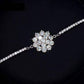 Feshionn IOBI bracelets Belle Fleur Austrian Crystal Flower Cup Chain Bracelet