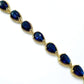 Feshionn IOBI bracelets Graceful Water Drop CZ 18k Gold Plated Bracelet