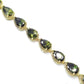 Feshionn IOBI bracelets Graceful Water Drop CZ 18k Gold Plated Bracelet
