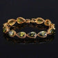 Feshionn IOBI bracelets Graceful Water Drop CZ 18k Gold Plated Bracelet