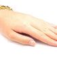 Feshionn IOBI bracelets Graceful Water Drop CZ 18k Gold Plated Bracelet