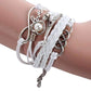 Feshionn IOBI bracelets I Love Paris Handmade Leather Friendship Bracelet